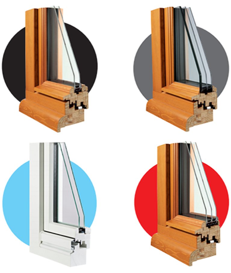 Fenêtres bois et mixte angles inova - Fenêtres bois et mixte